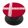 Denmark Danish Flag Dannebrog Scandinavian Cross Adhesive PopGrip view 1
