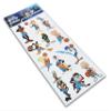 Elektroplate Space Jam Looney Tunes Stickers, Officially Licensed, UV-Protected, Reflective Vinyl, Black, 12-Pack view 2