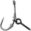 LATRAT 20-Piece Threaded Boilie Bait Screws and 40-Piece Fishing Hook Stops view 2
