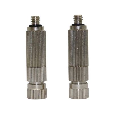 3-Piece High-Pressure Garden Mist Nozzle Set, 20–90 Bar, Stainless Steel, 0.5 mm