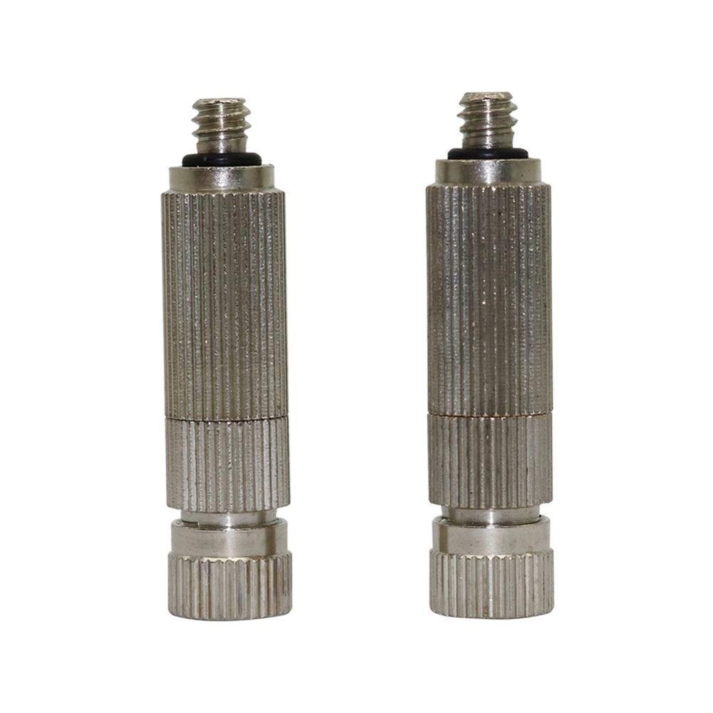 3-Piece High-Pressure Garden Mist Nozzle Set, 20–90 Bar, Stainless Steel, 0.5 mm