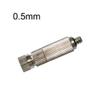 3-Piece High-Pressure Garden Mist Nozzle Set, 20–90 Bar, Stainless Steel, 0.5 mm view 2
