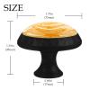 Yellow Palm Leaves, 12-Pack, Round Drawer Knobs, 35 mm, for Bedroom, Dresser, Kids’ Room and Playroom view 4