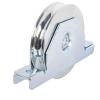 Bearing-Mounted Roller with Round Groove and Inner Support Plate, 90 mm | 2 Bearings | Up to 390 kg view 1