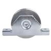 Bearing-Mounted Roller with Round Groove and Inner Support Plate, 90 mm | 2 Bearings | Up to 390 kg view 2