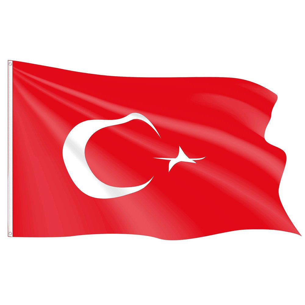 Taffstyle Flag 150 x 90 cm National Flag Fan Merchandise with Metal Eyelets