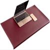 PU Leather Desk Mat with Edge Lip, Waterproof, Heat-Resistant, Non-Slip view 1
