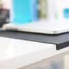 PU Leather Desk Mat with Edge Lip, Waterproof, Heat-Resistant, Non-Slip view 3