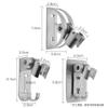 High-Pressure Shower Head, 300-Hole Water-Saving Filter with Holder view 3