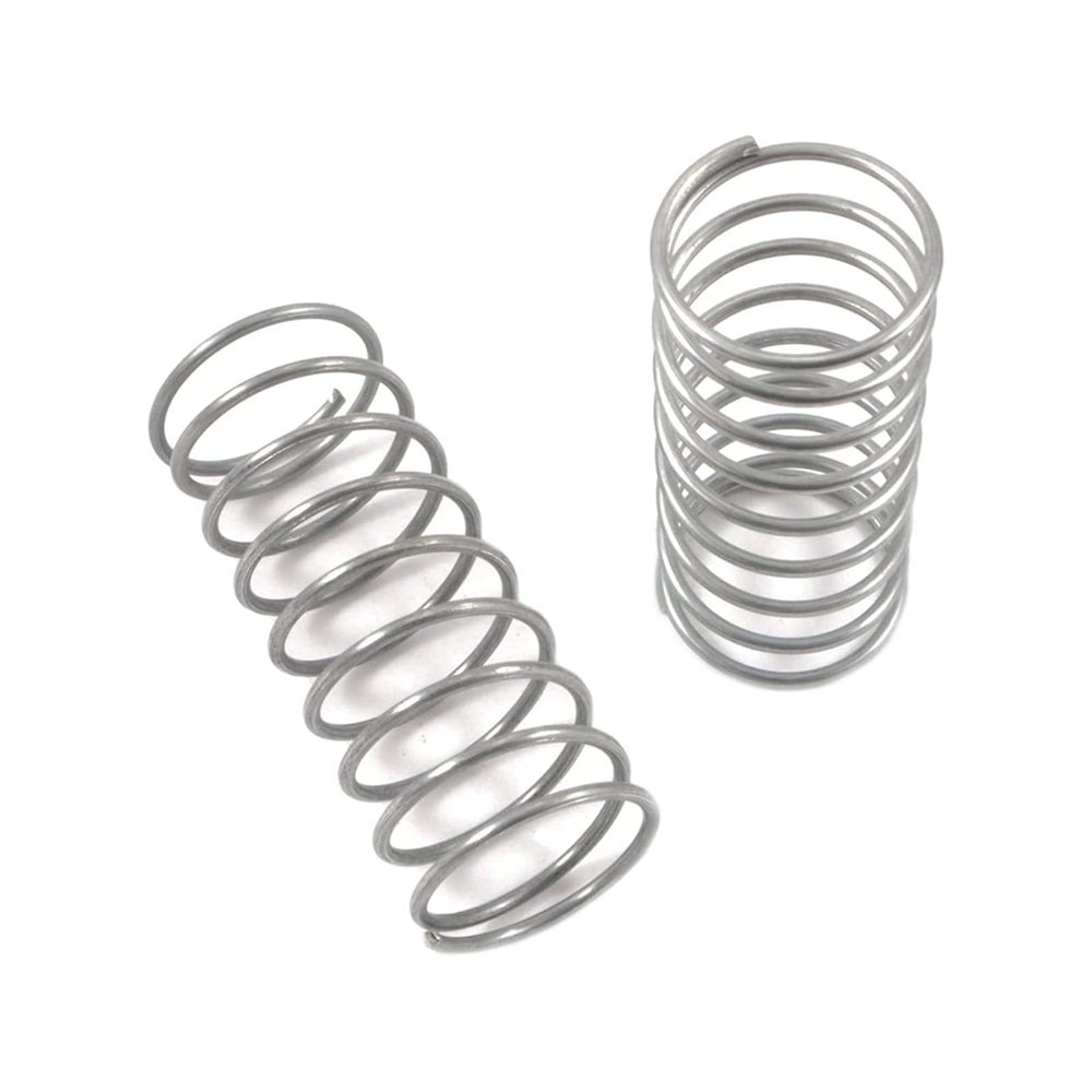 NIDUNO 5-Piece 304 Stainless Steel Compression Spring Wire, 0.9 mm Dia. (Color: 50 mm, Size: 7 mm)