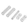 NIDUNO 5-Piece 304 Stainless Steel Compression Spring Wire, 0.9 mm Dia. (Color: 50 mm, Size: 7 mm) view 2