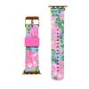 Lilly Pulitzer Silicone Watch Band for 38mm and 40mm Smartwatches, Compatible with Apple Watch Series 1–6 and SE, Fruity Flamingo view 2