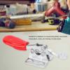 4-Piece Galvanized Iron Toggle Clamp Set view 3