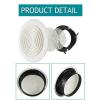 Lcuihong Ventilation Cover, 5 in (125 mm), Round Louvered Air Vent Grille view 2