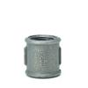 Black Malleable Iron Threaded Coupling, Female x Female, 1 1/2 in, Type 270, DVGW view 1