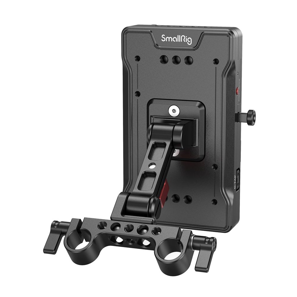 SMALLRIG V-Mount Plate with Adjustable Arm