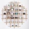 ZWJABYY Antique Wall Display Shelf, 150 x 150 cm view 1