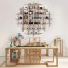 ZWJABYY Antique Wall Display Shelf, 150 x 150 cm view 2