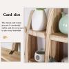 ZWJABYY Antique Wall Display Shelf, 150 x 150 cm view 3