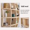 ZWJABYY Antique Wall Display Shelf, 150 x 150 cm view 4