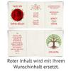 100 Baptism Invitation Cards - Tree of Life, Customizable Text and Photo, DIN A6 Gatefold view 3