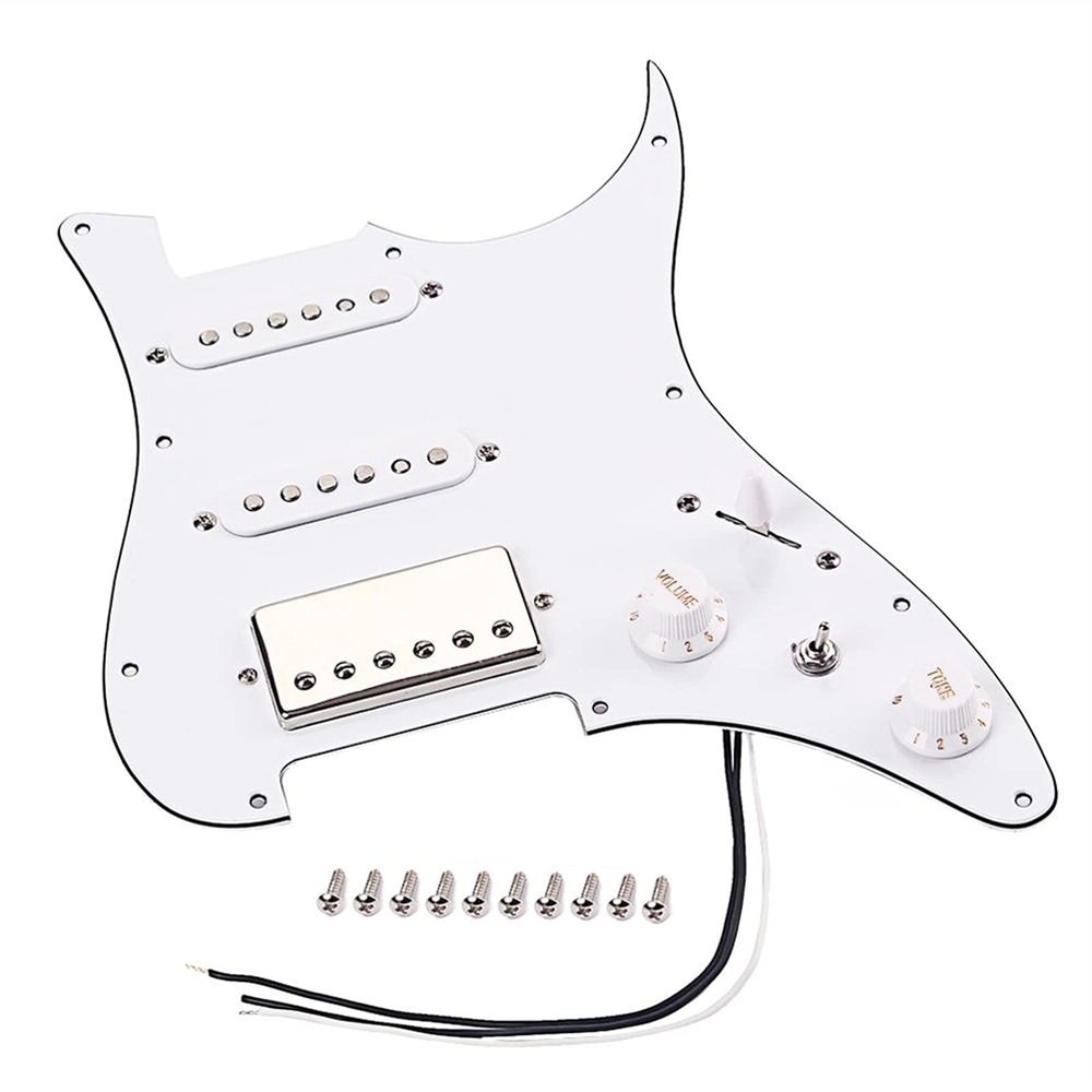 Prewired Pickguard with SSH Alnico Pickups for ST