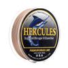 HERCULES Colorfast Braided Fishing Line, 300 m, 4-Strand Multifilament, 70 lb, Brown view 1