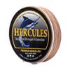 HERCULES Colorfast Braided Fishing Line, 1000 m, 8-Strand, 20 lb, Brown view 1