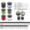 HERCULES Colorfast Braided Fishing Line, 1000 m, 8-Strand, 20 lb, Brown view 3