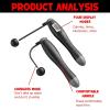 MU Smart Digital Cordless Jump Rope with Calorie Counter, 18 cm x 3 cm view 3