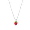 SONGK Sweet Strawberry Pendant Necklace for Women view 1