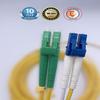Elfcam OS2 LC/APC to LC/UPC Singlemode Duplex Fiber Optic Cable, LSZH, 1 m view 2