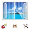 Magnetic Insect Screen Curtain for Windows, No Drilling view 1