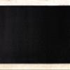 rugsx KARMEL Smooth Runner Rug – Solid-Color Carpet Runner for Kitchen, Living Room & Hallway – Black – 80 x 200 cm view 4