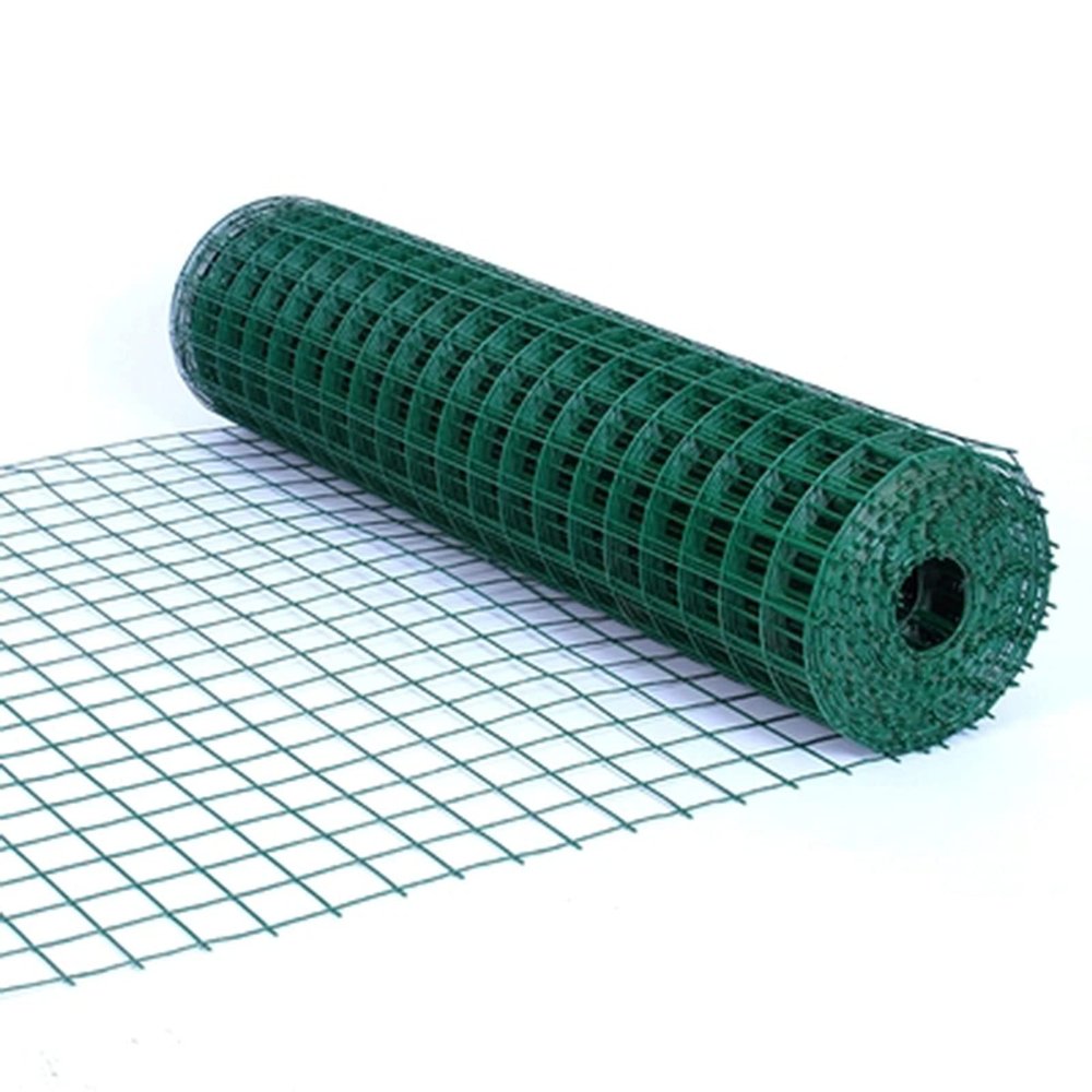 Bderkz 48-Inch x 100-Foot Animal Protection Fence, Plastic Safety Fence, Temporary Garden Netting for Poultry, Rabbits, Chickens and Dogs, Dark Green (Color: 6 cm x 2.3 mm, 1.2 x 30 m)