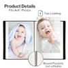 CRANBURY Small Photo Album for 4 x 6-Inch Photos, Blue, 2-Pack, Customizable Cover, 24 Pages for 48 Photos view 2