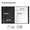 CRANBURY Small Photo Album for 4 x 6-Inch Photos, Blue, 2-Pack, Customizable Cover, 24 Pages for 48 Photos view 3