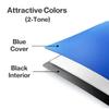 CRANBURY Small Photo Album for 4 x 6-Inch Photos, Blue, 2-Pack, Customizable Cover, 24 Pages for 48 Photos view 4