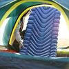 LIANYG Ultralight Inflatable Camping Mat with Built-In Pillow, Blue view 4