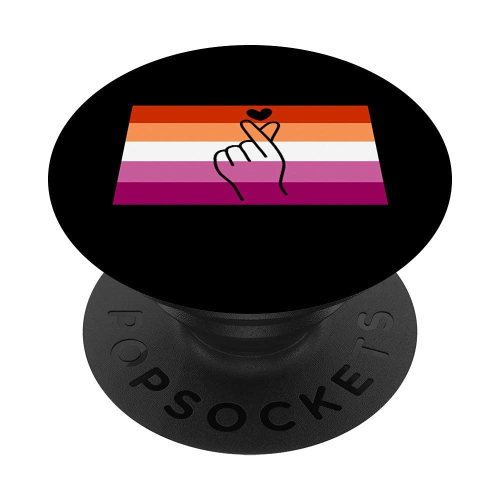 Kpop Merchandise Fan Addict Gay Lesbian Pride Flag Stuff PopSockets with Interchangeable PopGrip