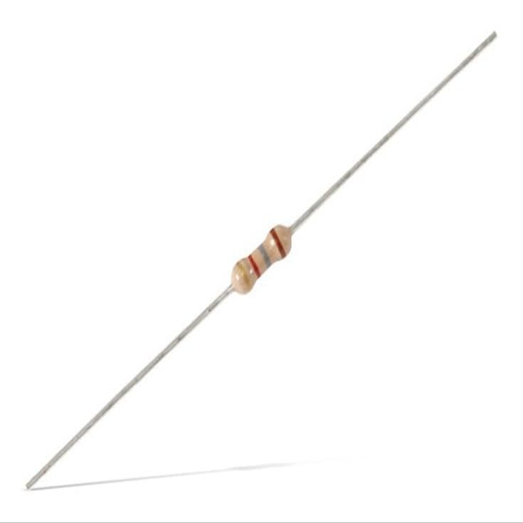 10 kOhm Carbon Film Resistors, 1/4 W, 5%, 50-Pack