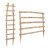 BooGardi Natural Wooden Trellis, 33 Sizes, 120 x 180 cm, Freestanding Garden Climbing Support view 3