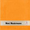 Manutextur Personalized Shower Towel with Name, Girl 3 Design, Orange, 70 x 140 cm view 1