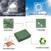 CWYPB Sun Shade Sail, Triangle/Square/Rectangle, Breathable Oxford Fabric, 90% UV Blocking, Dark Green, 3 × 4.3 m view 4