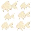 Wooden Goldfish V2 – DIY Décor, 1 Piece, 35 cm Wide view 2