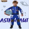 Spooktacular Creations Unisex Astronaut Costume for Kids, Blue with Black Details, Large (10–12 Years) view 2