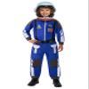 Spooktacular Creations Unisex Astronaut Costume for Kids, Blue with Black Details, Large (10–12 Years) view 3