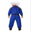 Spooktacular Creations Unisex Astronaut Costume for Kids, Blue with Black Details, Large (10–12 Years) view 4