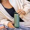 WACACO Octaroma Grande Vacuum-Insulated Coffee Mug, 15 fl oz (435 ml), Double-Wall Stainless Steel Travel Mug with Drinking Lid, Vert view 3