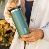 WACACO Octaroma Grande Vacuum-Insulated Coffee Mug, 15 fl oz (435 ml), Double-Wall Stainless Steel Travel Mug with Drinking Lid, Vert view 4
